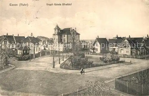 AK / Ansichtskarte Essen_Ruhr Friedrich Krupp Kolonie Alfredshof Essen_Ruhr