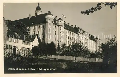 AK / Ansichtskarte Ochsenhausen Lehrerbildungsanstalt Ochsenhausen