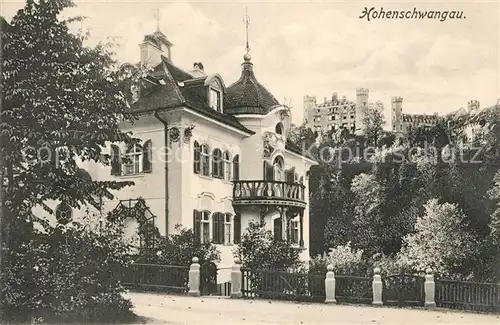 AK / Ansichtskarte Hohenschwangau Schloss Hohenschwangau