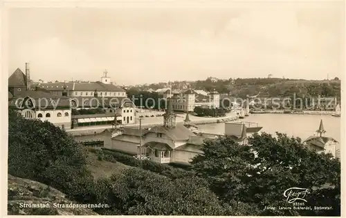 AK / Ansichtskarte Stroemstad Strandpromenaden Stroemstad