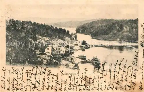 AK / Ansichtskarte Skurusund Panorama Skurusund