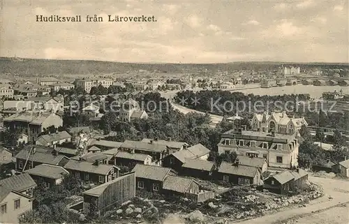 AK / Ansichtskarte Hudiksvall fran Laeroverket Hudiksvall