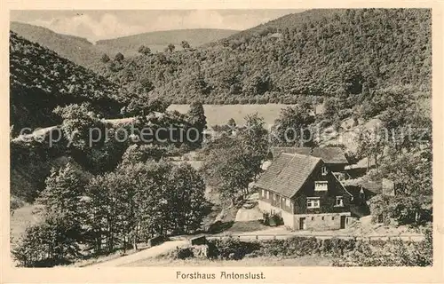 AK / Ansichtskarte Waldbrunn_Odenwald Forsthaus Antonslust Waldbrunn Odenwald