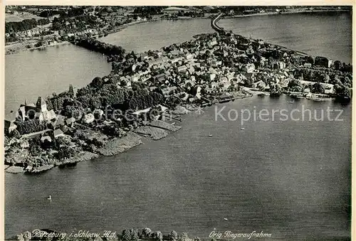 AK / Ansichtskarte Ratzeburg Inselstadt Naturpark Lauenburgische Seen Original Fliegeraufnahme Ratzeburg