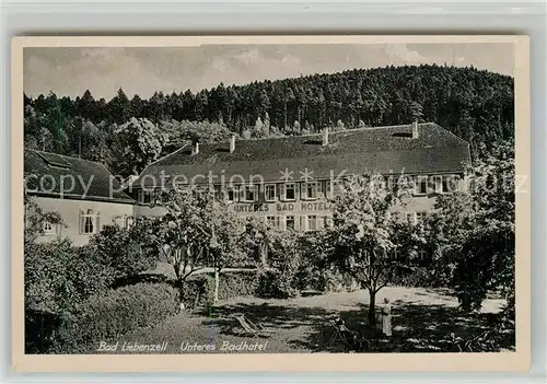 AK / Ansichtskarte Bad_Liebenzell Unteres Badhotel Kurort im Schwarzwald Bad_Liebenzell