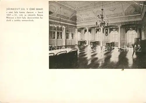 AK / Ansichtskarte Ceska_Skalice Jirinkovy sal v Ceske Skalici Ceska Skalice