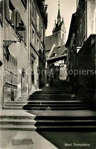 AK / Ansichtskarte Basel_BS Totengaesslein Basel_BS