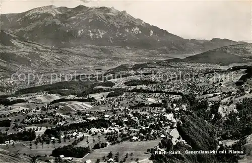 AK / Ansichtskarte Flueeli Ranft Panorama Pilatus Flueeli Ranft