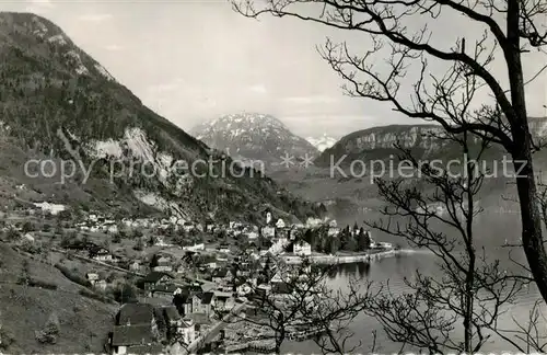 AK / Ansichtskarte Gersau_Vierwaldstaettersee Panorama Gersau_Vierwaldstaettersee