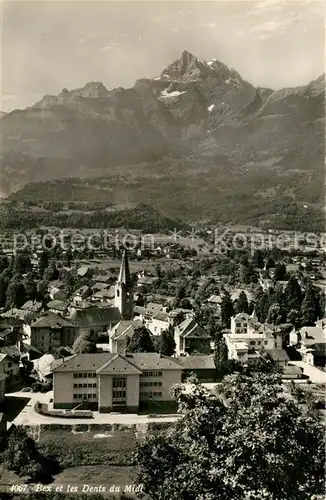 AK / Ansichtskarte Bex_VD Dents du Midi Bex_VD