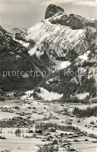 AK / Ansichtskarte Kandersteg_BE Gellihorn Winterpanorama Kandersteg_BE