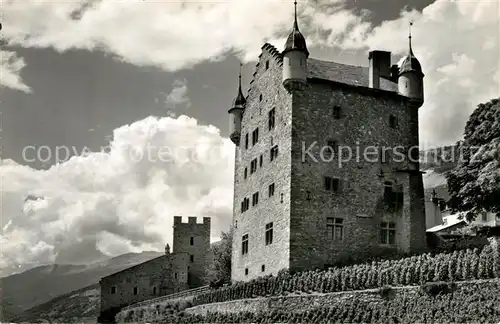 AK / Ansichtskarte Leuk_VS Rathaus Leuk_VS