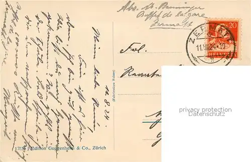 AK / Ansichtskarte Zermatt_VS mit Matterhorn Zermatt_VS