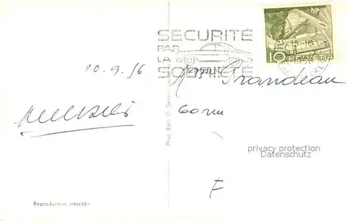 AK / Ansichtskarte Vevey_VD Vue generale et les Rochers de Naye Vevey_VD