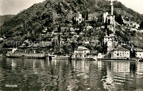 AK / Ansichtskarte Morcote_Lago_di_Lugano Teilansicht Morcote_Lago_di_Lugano