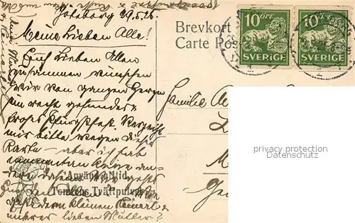 AK / Ansichtskarte Goeteborg Nya Alleen Goeteborg