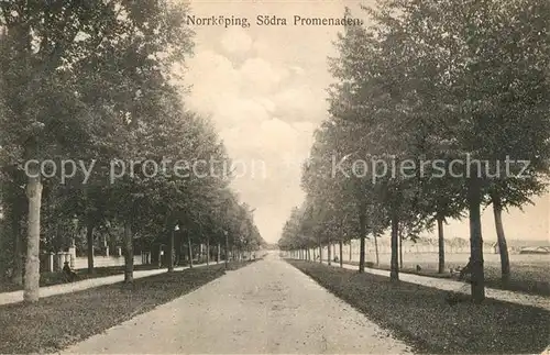 AK / Ansichtskarte Norrkoeping Soedra Promenaden Norrkoeping