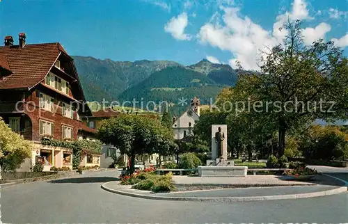 AK / Ansichtskarte Sachseln_OW Bruderklausenbrunnen Sachseln OW