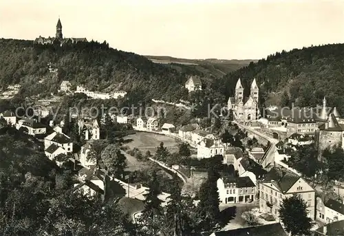 AK / Ansichtskarte Clervaux Vue generale et l Abbaye Clervaux