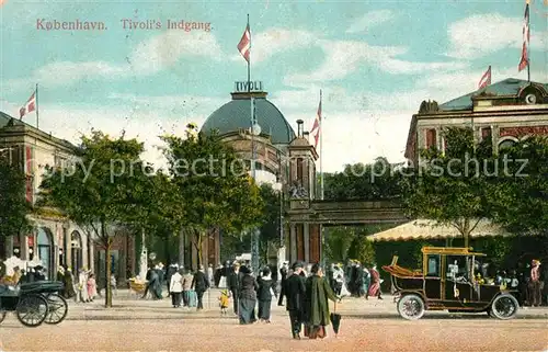 AK / Ansichtskarte Kopenhagen Tivolis Indgang Kopenhagen