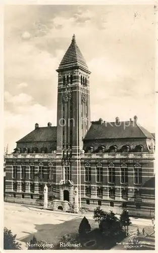 AK / Ansichtskarte Norrkoeping Radhuset Norrkoeping