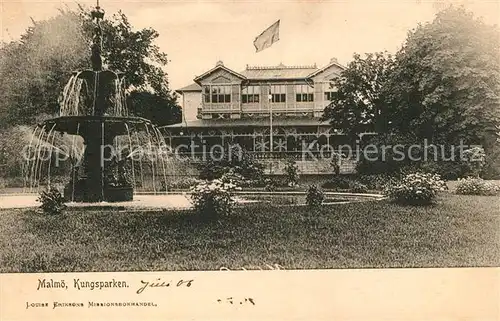 AK / Ansichtskarte Malmoe Kungsparken Malmoe