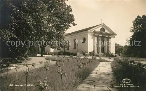 AK / Ansichtskarte Uddevalla Kyrkan Uddevalla