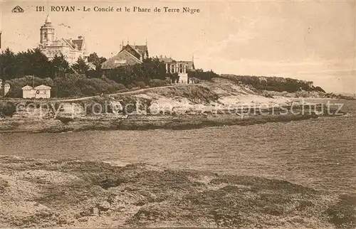 AK / Ansichtskarte Royan_Charente Maritime Le Condie et le Phare de Terre Negre Royan Charente Maritime