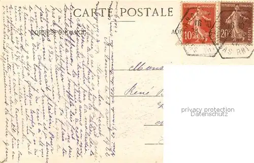 AK / Ansichtskarte Donon Plate forme vue de la roche Velleda Donon