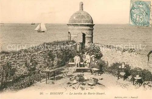 AK / Ansichtskarte Roscoff Jardin de Marie Stuart Roscoff