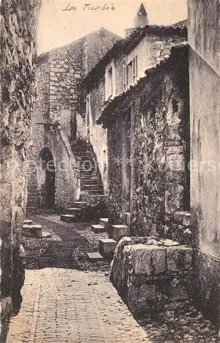 AK / Ansichtskarte La_Turbie Vieille Rue La_Turbie
