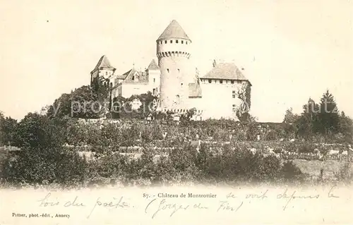 AK / Ansichtskarte Montrottier Chateau Montrottier