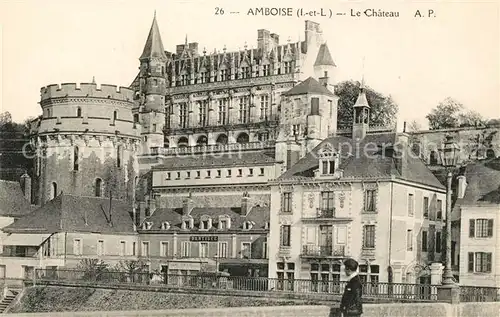 AK / Ansichtskarte Amboise Chateau Amboise