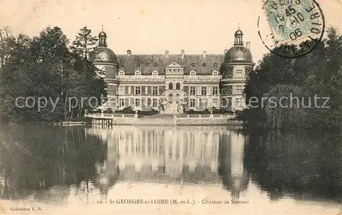 AK / Ansichtskarte Saint Georges du Bois_Maine et Loire Chateau de Serrant Saint Georges du Bois