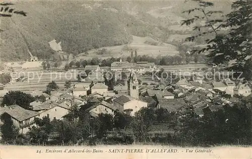 AK / Ansichtskarte Saint Pierre d_Allevard Vue Generale Saint Pierre d_Allevard