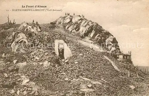 AK / Ansichtskarte Hartmannswillerkopf Vieil Armand Hartmannswillerkopf