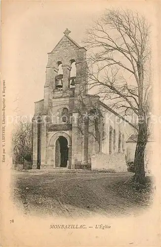 AK / Ansichtskarte Monbazillac Eglise Monbazillac