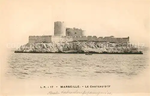 AK / Ansichtskarte Marseille_Bouches du Rhone Le Chateau D`If Marseille