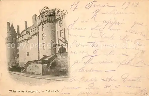 AK / Ansichtskarte Langeais Chateau Langeais