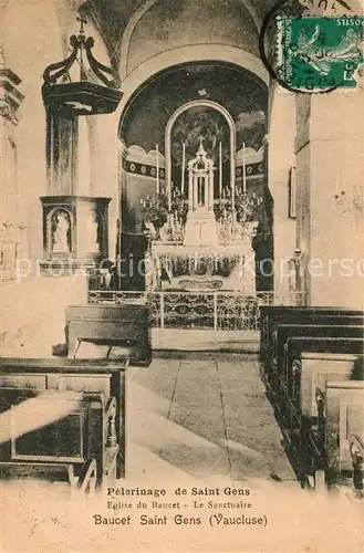 AK / Ansichtskarte Baucet_Saint_Gens Eglise du Baucet 