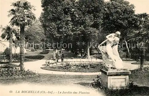 AK / Ansichtskarte La_Rochelle_Charente Maritime Jardin des Plantes La_Rochelle