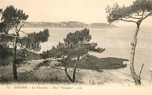 AK / Ansichtskarte Dinard_Ille_et_Vilaine_Bretagne La Vicomte Dinard_Ille