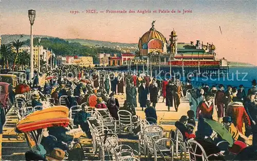 AK / Ansichtskarte Nice_Alpes_Maritimes Promenade des Anglais et Palis de la Jetee Nice_Alpes_Maritimes