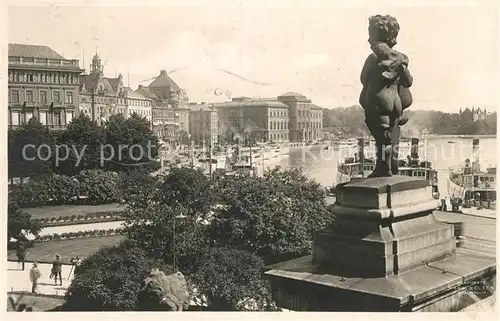 AK / Ansichtskarte Stockholm Utsikt fran Operaterassen Stockholm