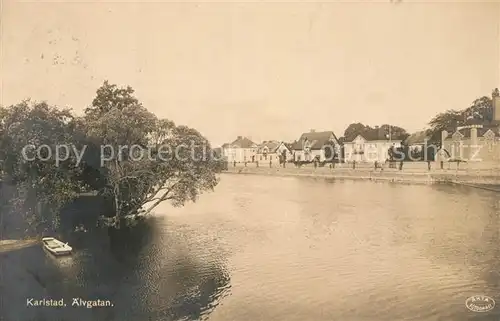 AK / Ansichtskarte Karlstad_Varmlands_Lan aelvgatan Karlstad_Varmlands_Lan