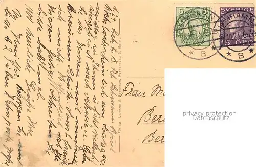 AK / Ansichtskarte Limhamn Parit af Stortorge Limhamn