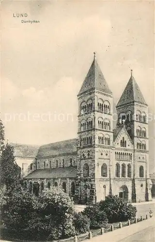 AK / Ansichtskarte Lund_Skane_Lan Domkyrkan Lund_Skane_Lan