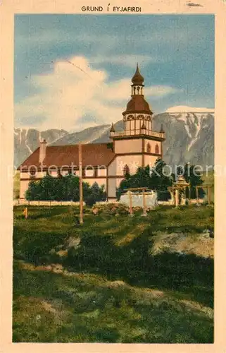 AK / Ansichtskarte Grund Eyjafirdi Grund