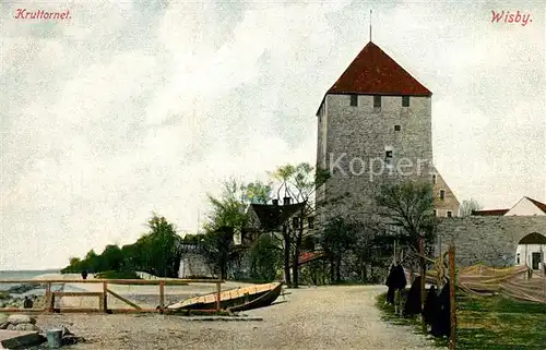 AK / Ansichtskarte Wisby Kruttonet Wisby