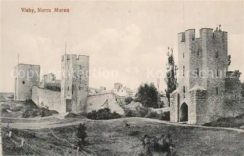 AK / Ansichtskarte Visby Norra Muren Visby